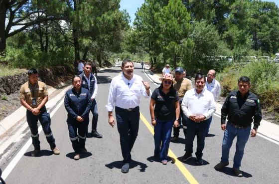Gobierno estatal concluye camino San Nicolás-Amecameca e impulsa turismo y seguridad